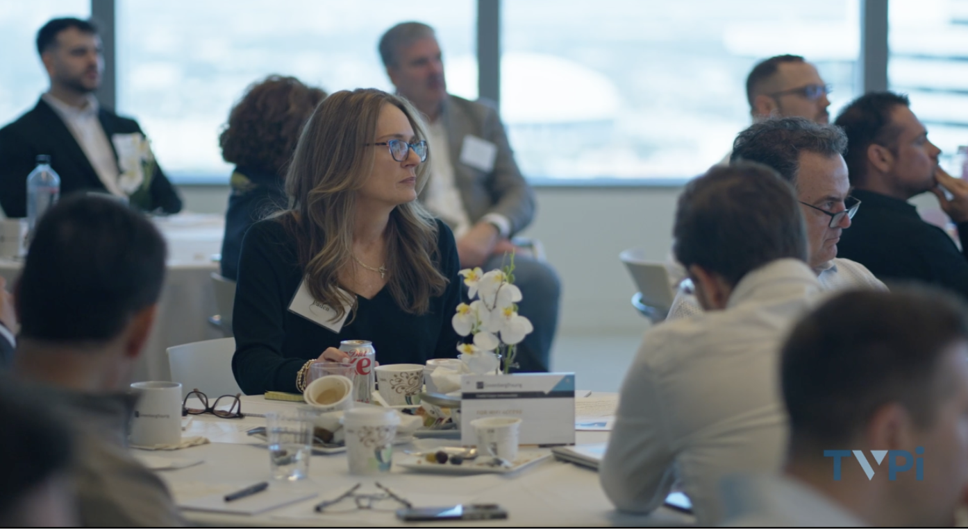 Legal industry leaders listening during an Intersect roundtable