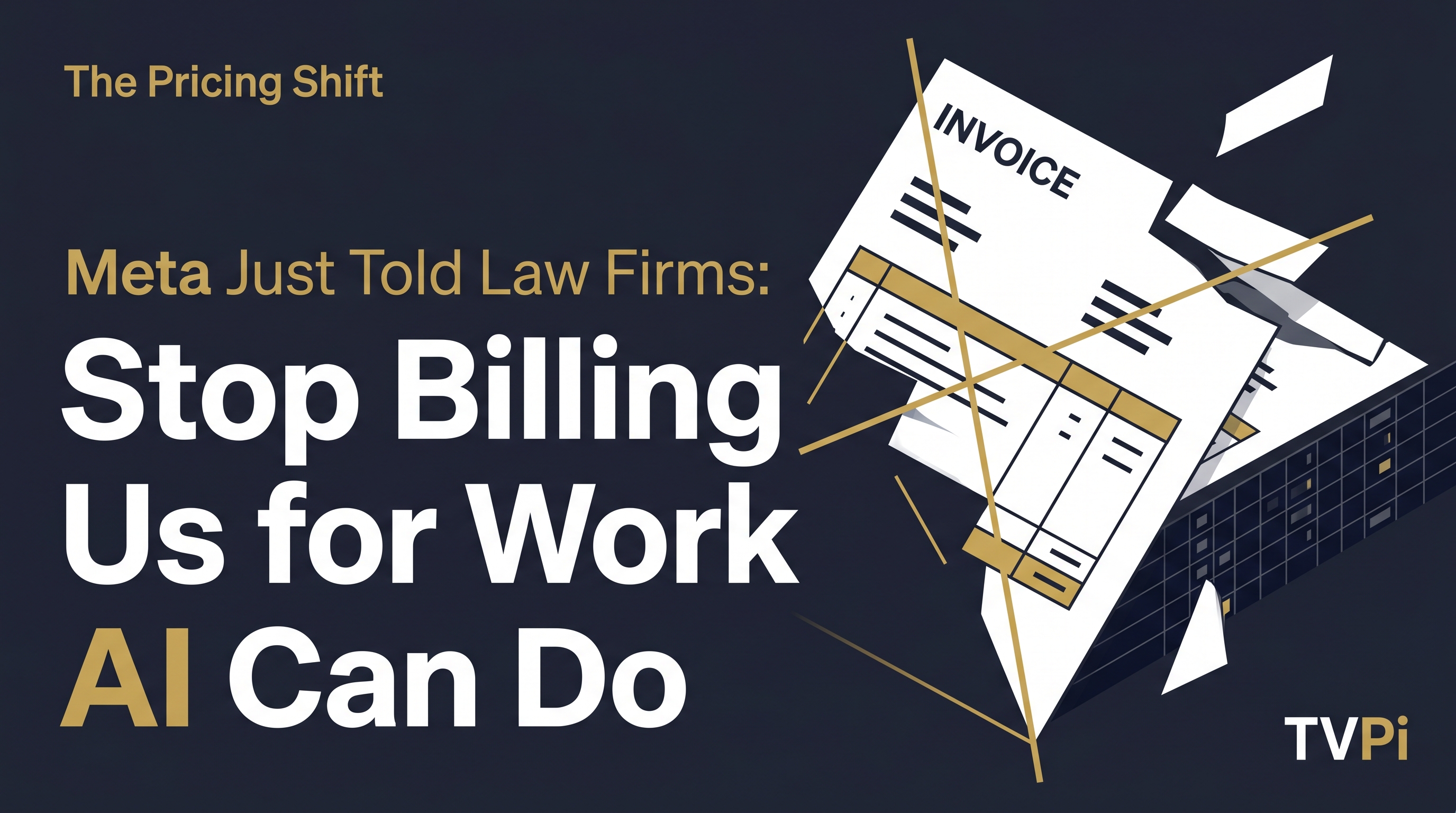 Meta Just Told Law Firms: Stop Billing Us for Work AI Can Do